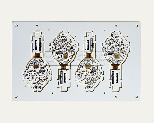 12 Layer White Rigid-Flex board